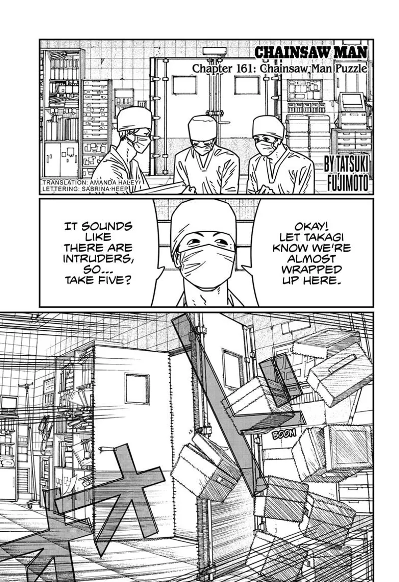 Chapter 161 (Chainsaw Man Puzzle) image 1