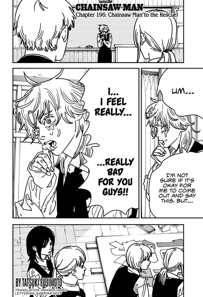 Chapter 196 (Chainsaw Man to the Rescue!) image 1