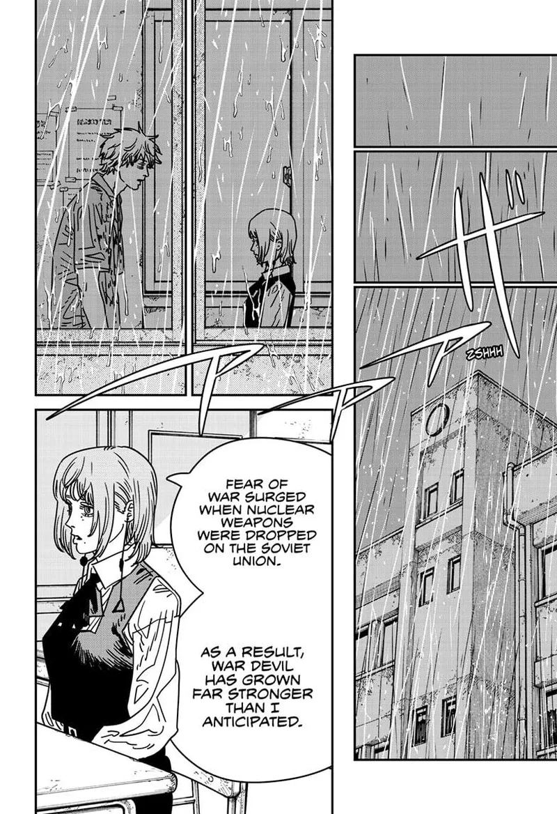 Chainsaw Man Manga Chapter 211 page 4 - War, Panties, Chainsaw scene