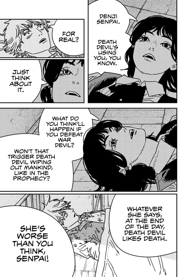 Chainsaw Man Manga Chapter 212 page 7 - Really Good Girl scene