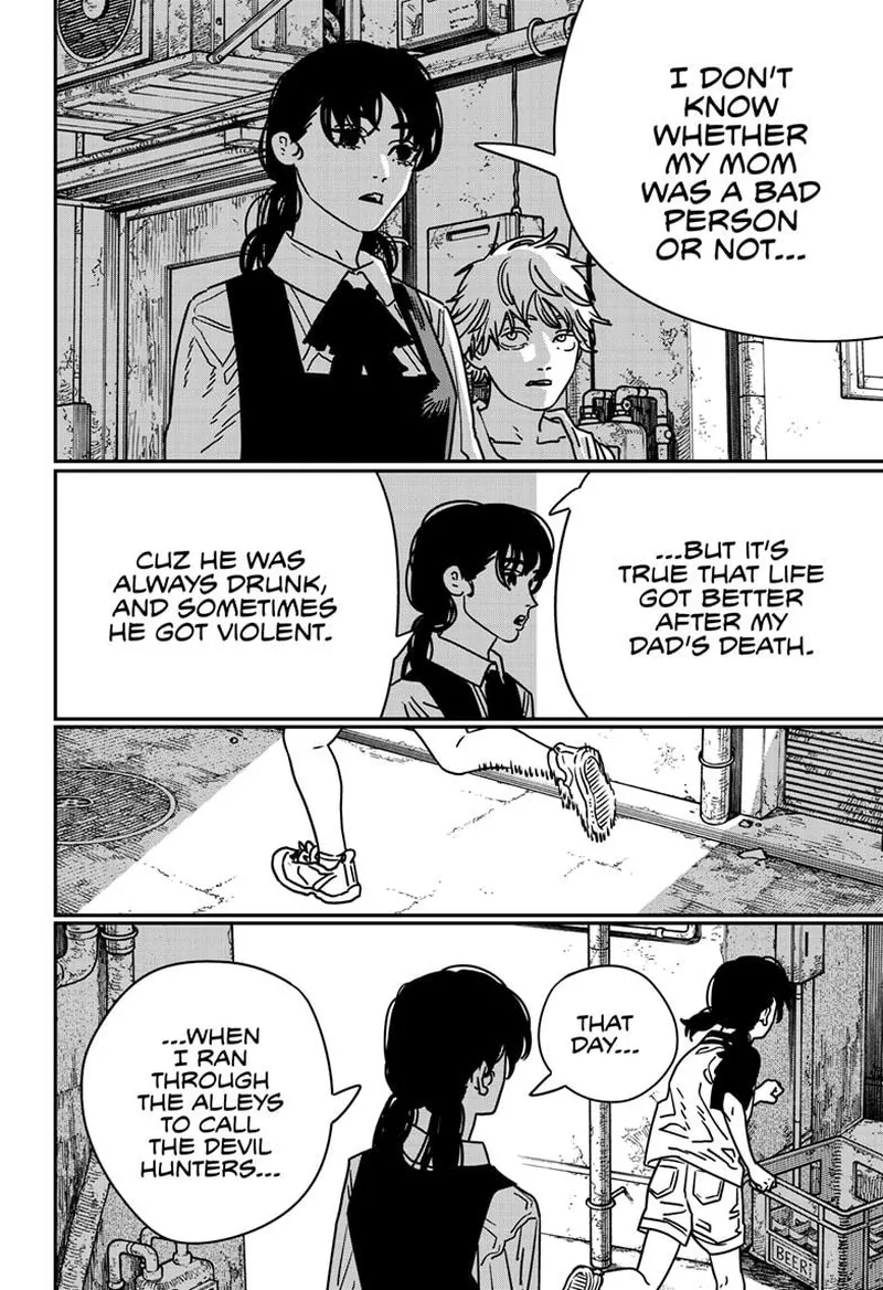 Chainsaw Man Manga Chapter 217 page 11 - Two Good People scene