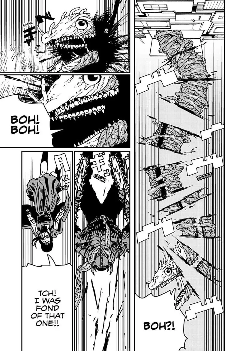 Chainsaw Man Manga Chapter 220 page 5 - Bonds and Michigan scene