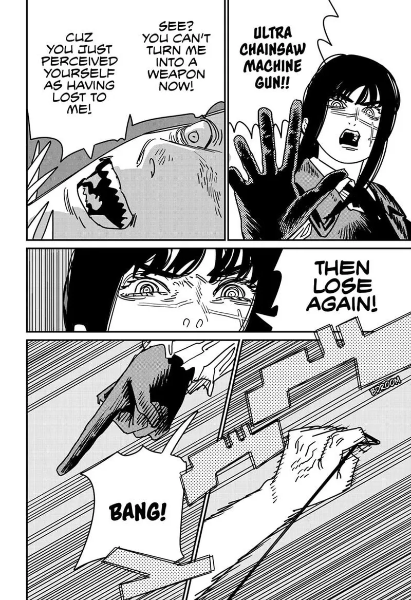 Chainsaw Man Manga Chapter 222 page 13 - Denji Man scene