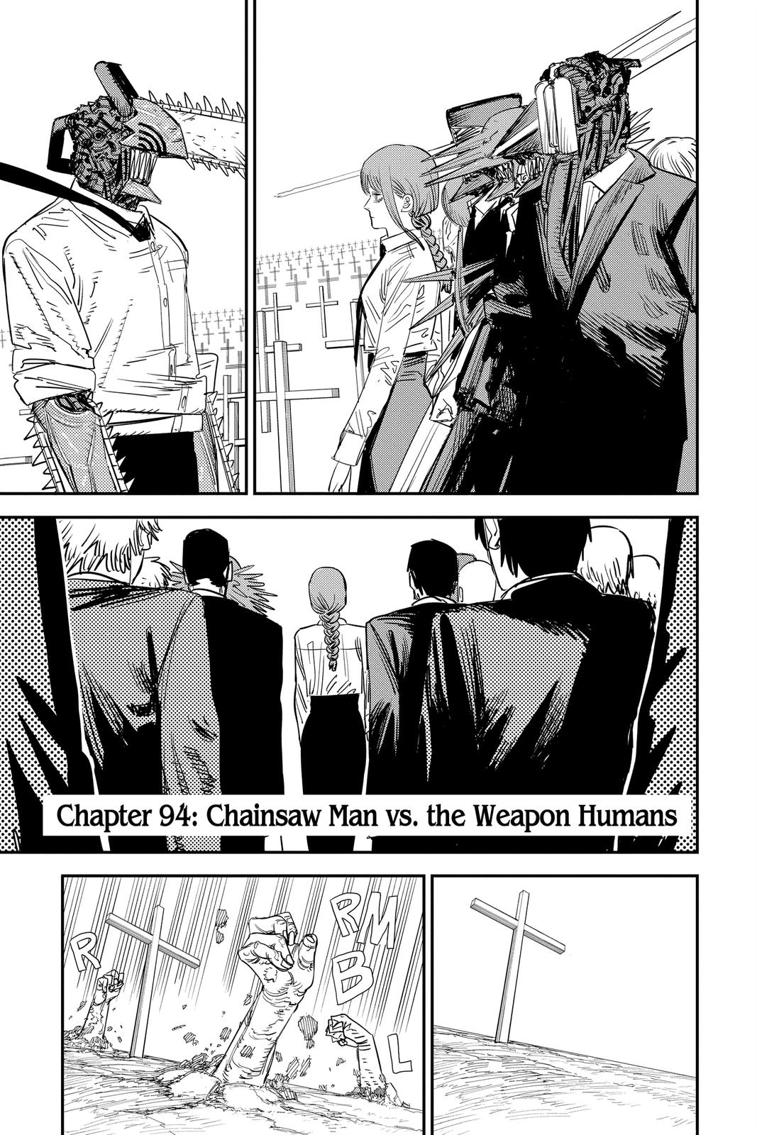 Chapter 94 (Chainsaw Man vs. the Weapon Humans) image 1