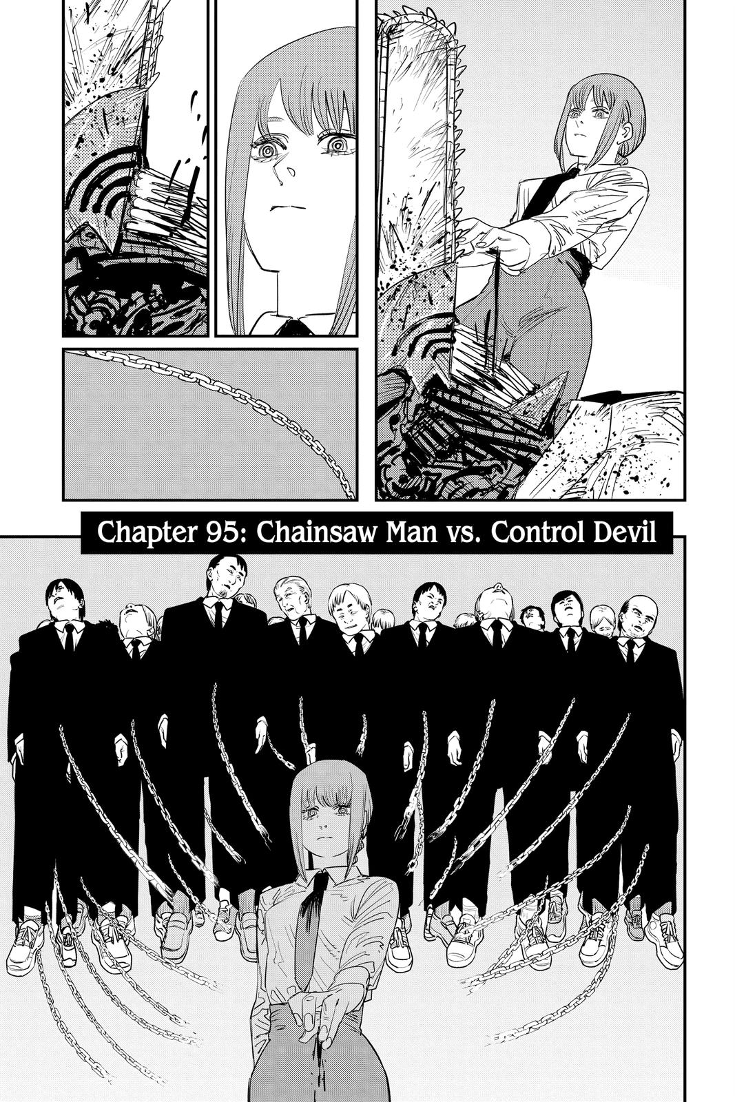 Chapter 95 (Chainsaw Man vs. Control Devil) image 1
